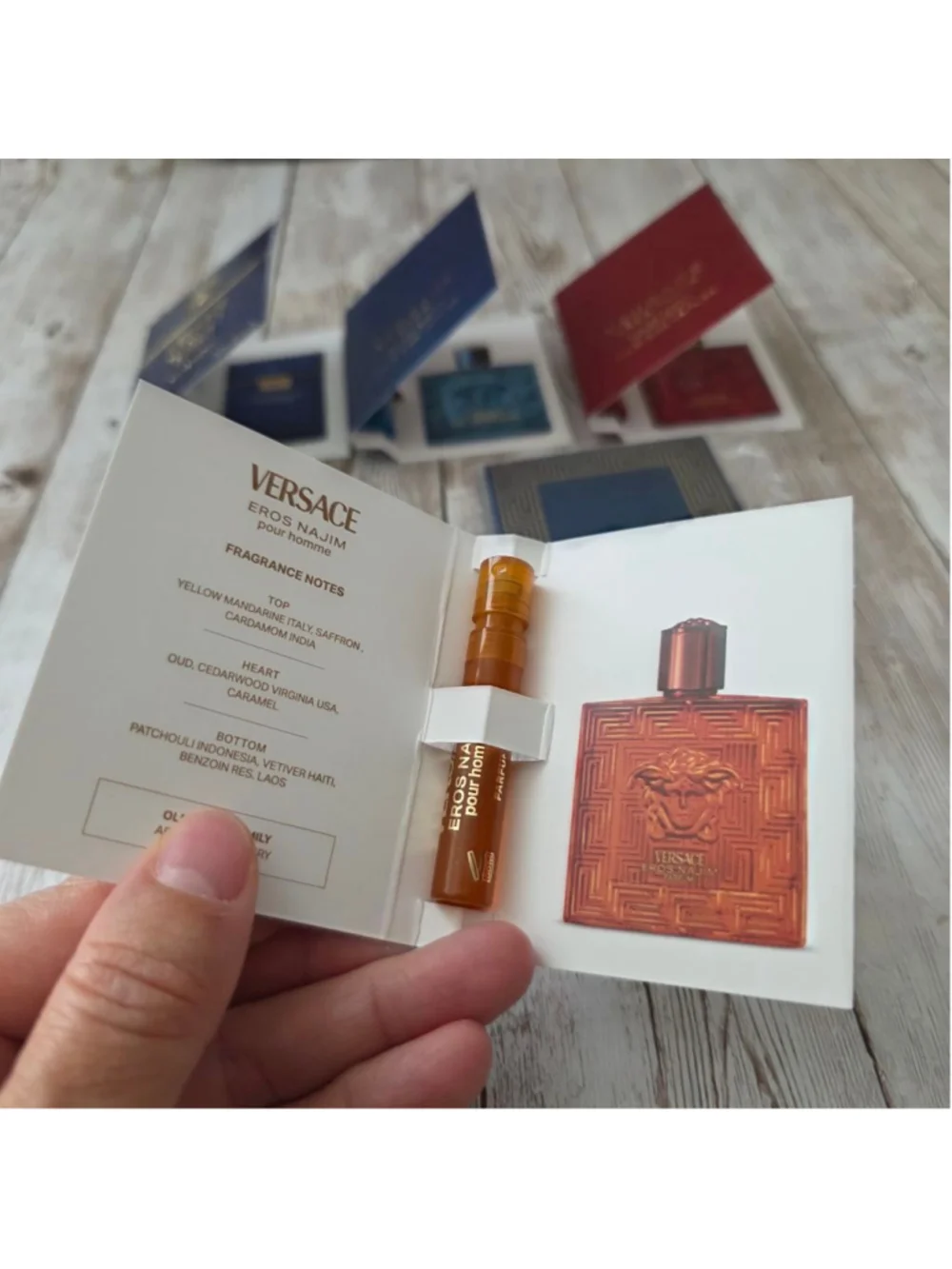 Men's Versace Grooming Fragrance Samples